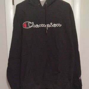 Champion Black Pullover Hoodie